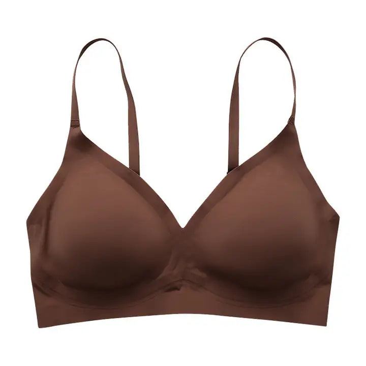 Seamless Bra in Coffee