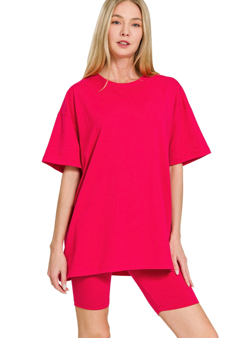 Abbi Oversized Matching Set in Ruby
