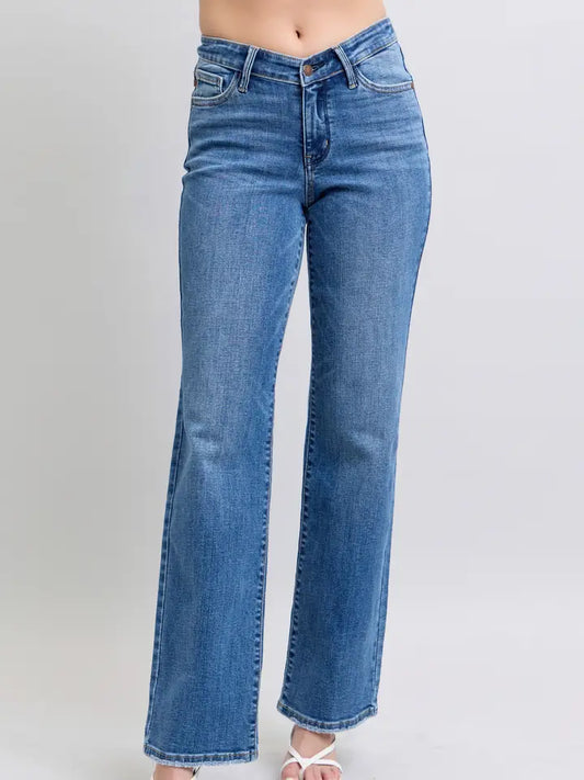 Janelle High Waisted Vintage Washed Jeans