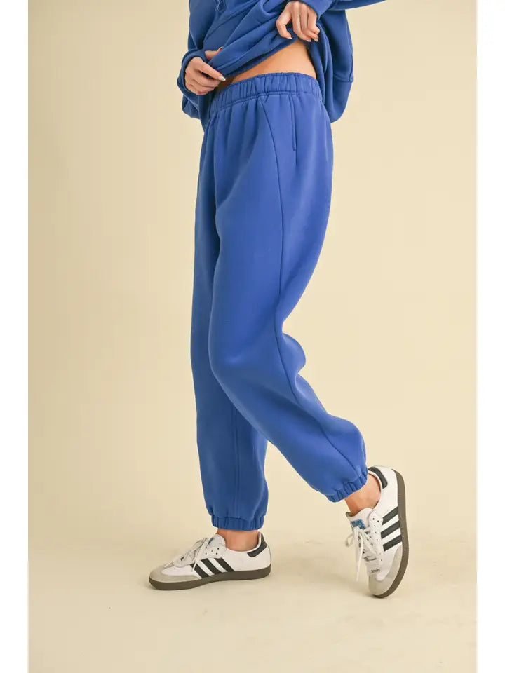 Rani Joggers in Cobalt