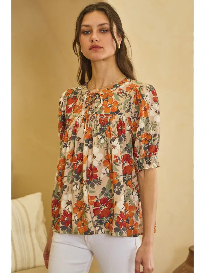 Rebecca Floral Blouse