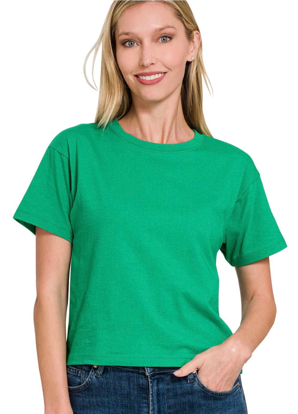 Bri Basic Top Short Sleeve