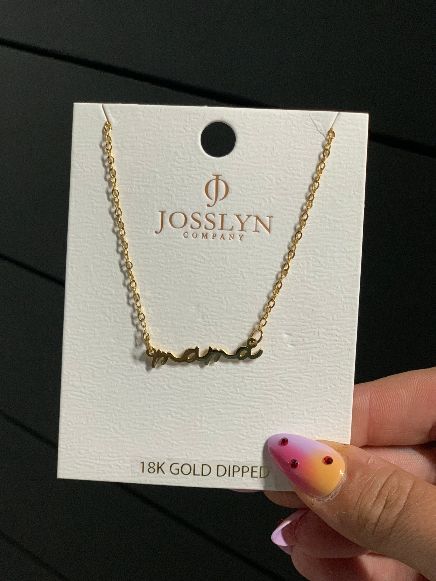 Gold Mama Necklace