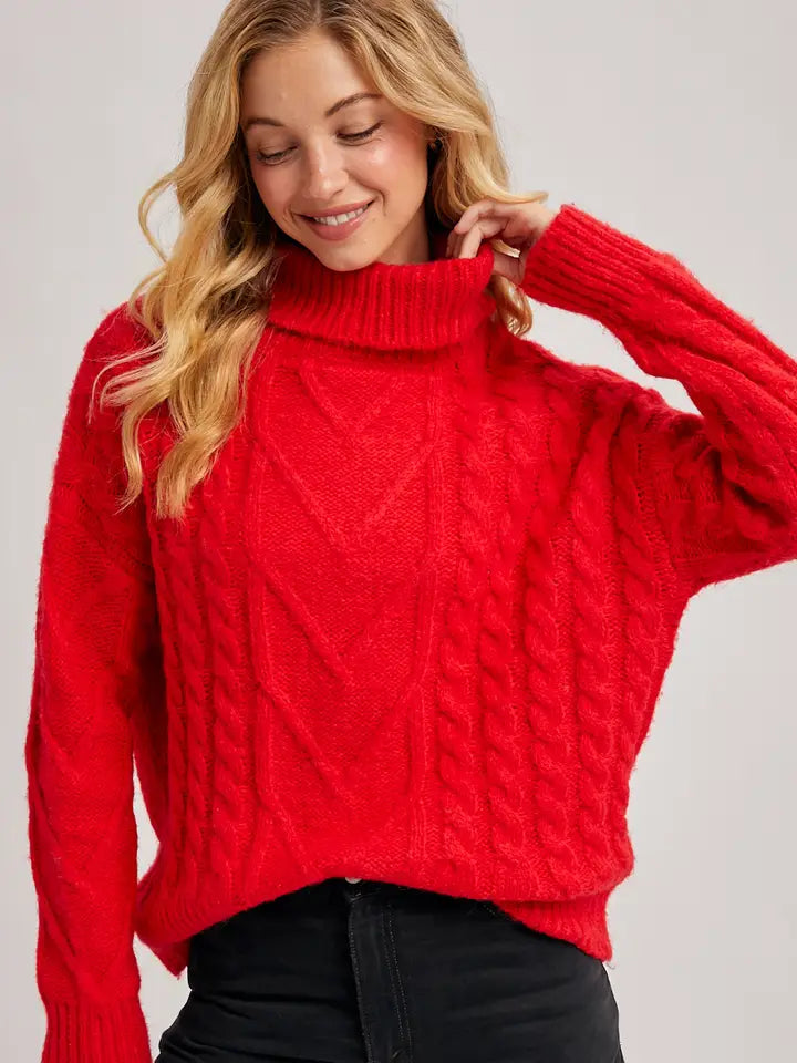 Alice Cable Knit Sweater