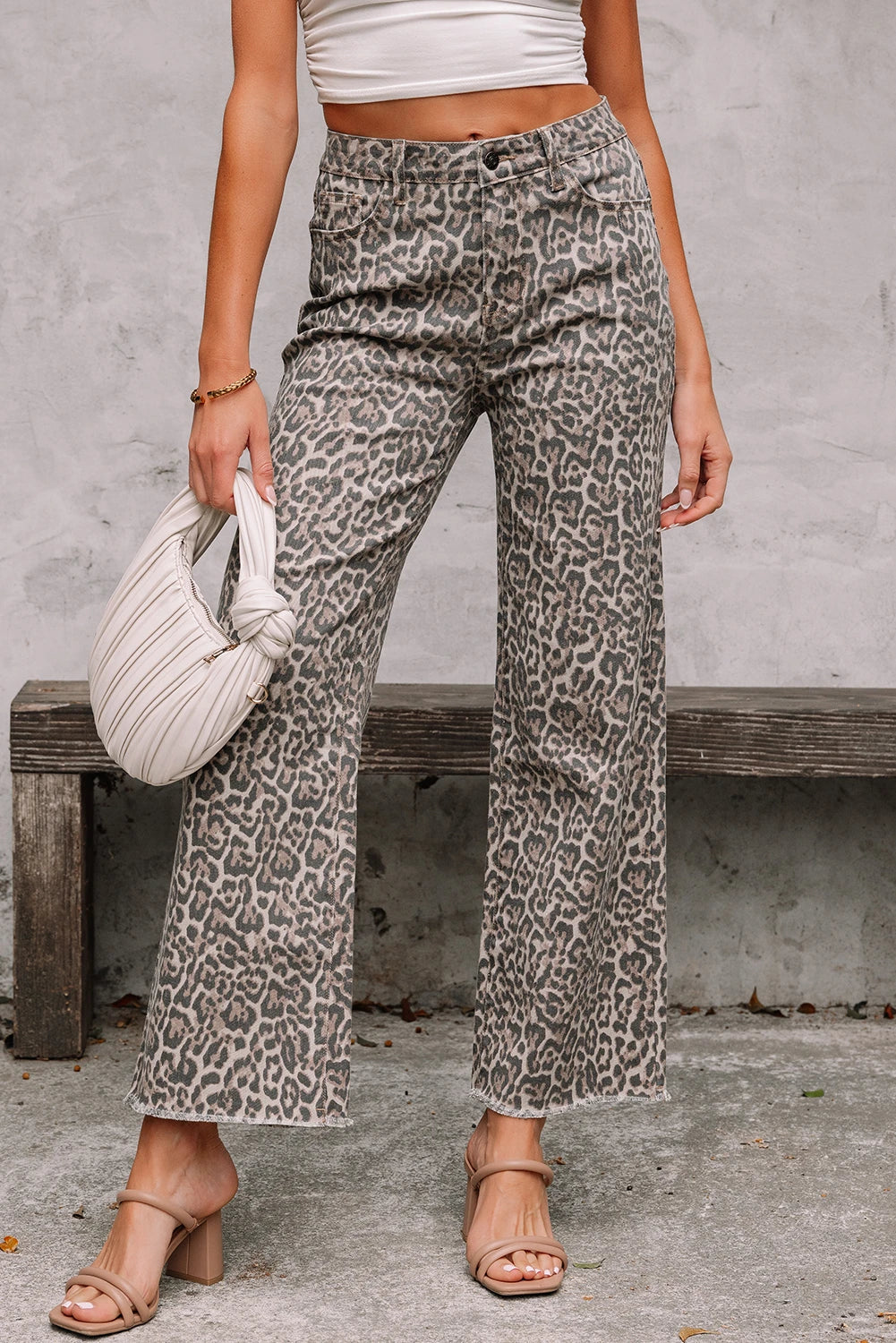 Leona Leopard Denim