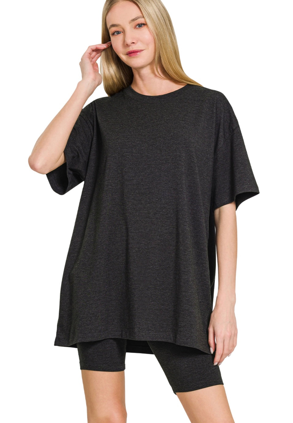 Abbi Oversized Matching Set in Black