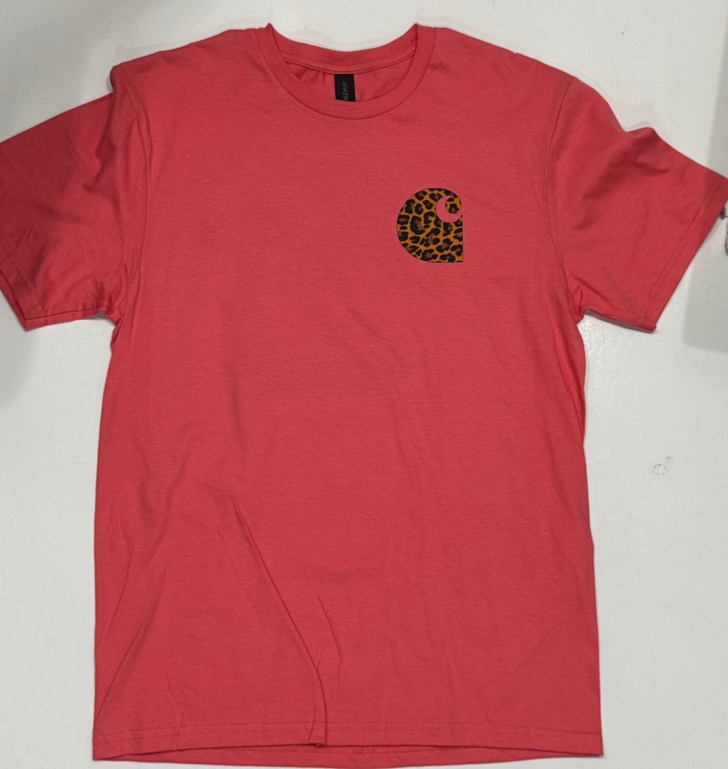 Cheetah Print Carhartt in Salmon Final Sale