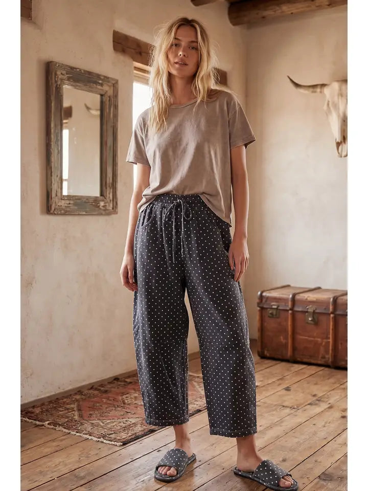 Mini Polka Dot Lounge Pants