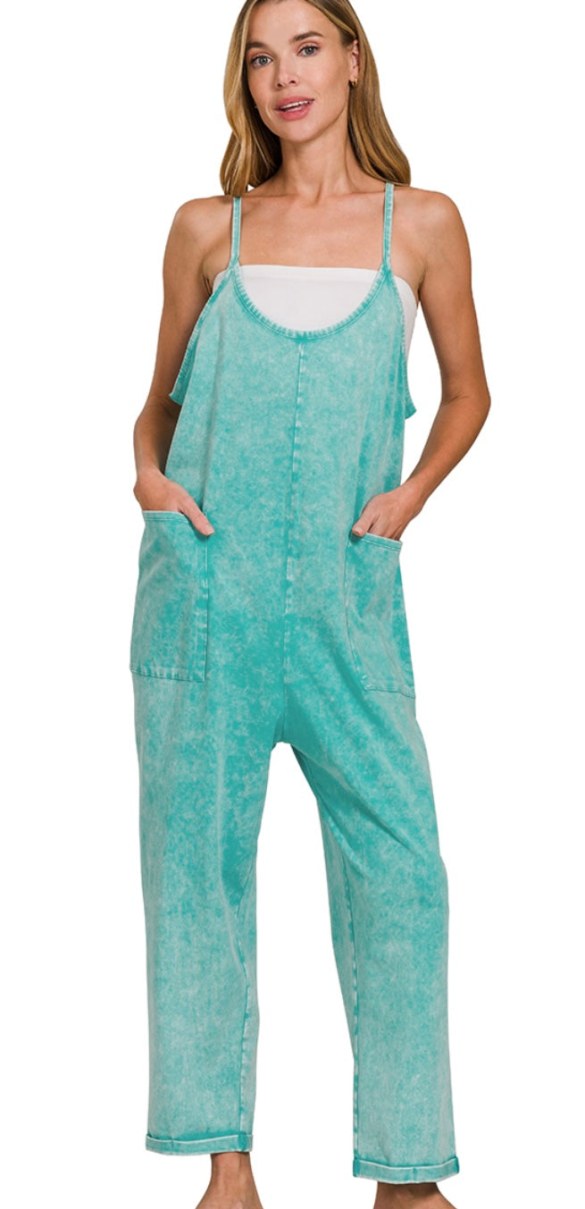 Oakley Jumpsuit in Turquoise