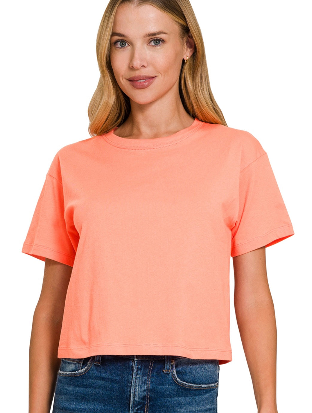Bri Basic Top Short Sleeve