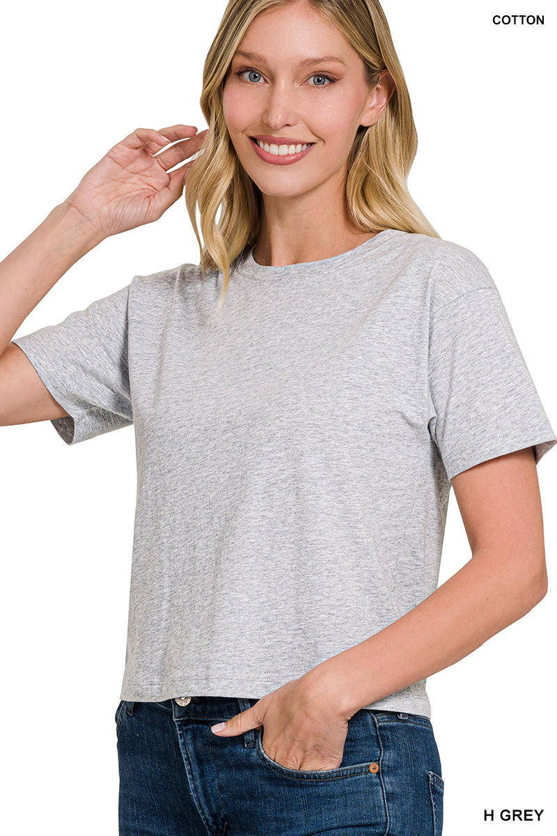 Bri Basic Top Short Sleeve