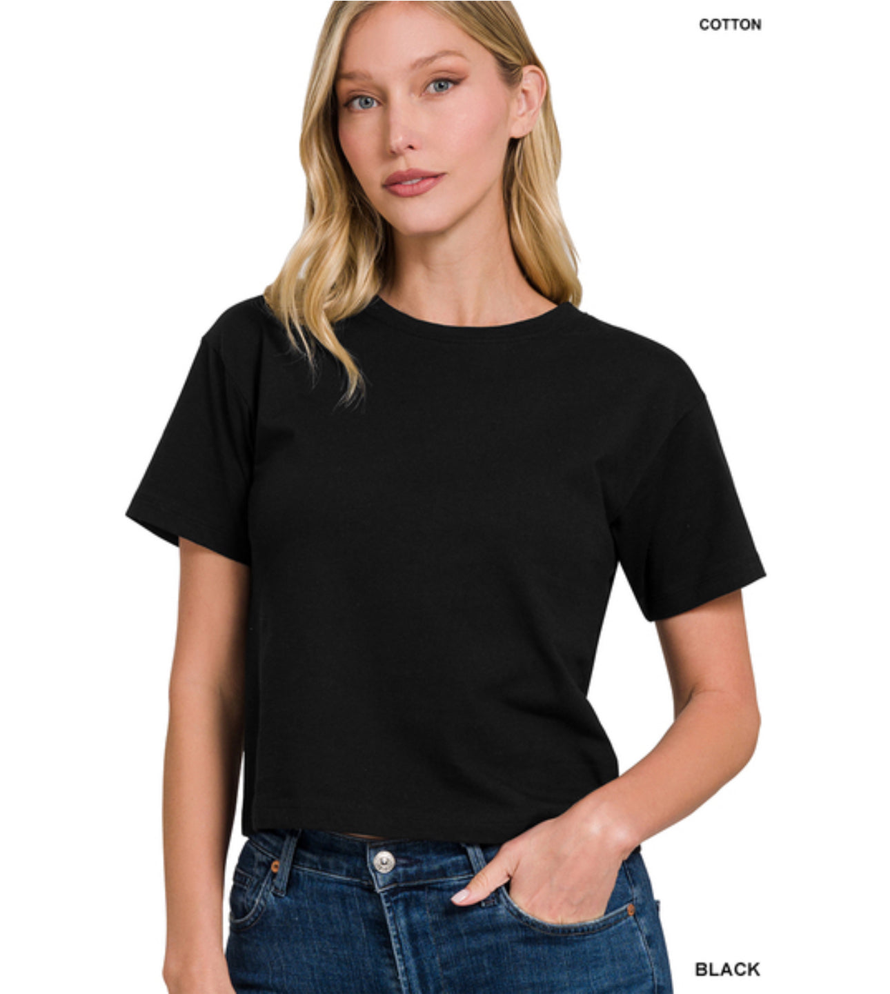 Bri Basic Top Short Sleeve