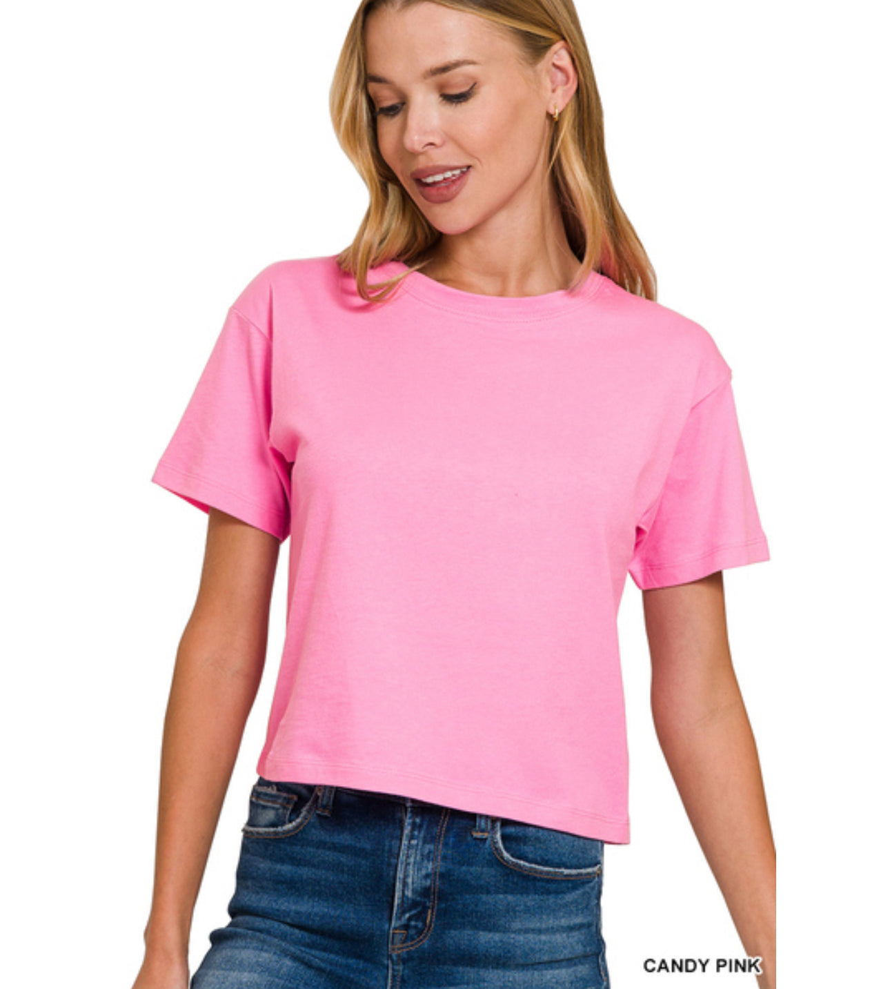 Bri Basic Top Short Sleeve