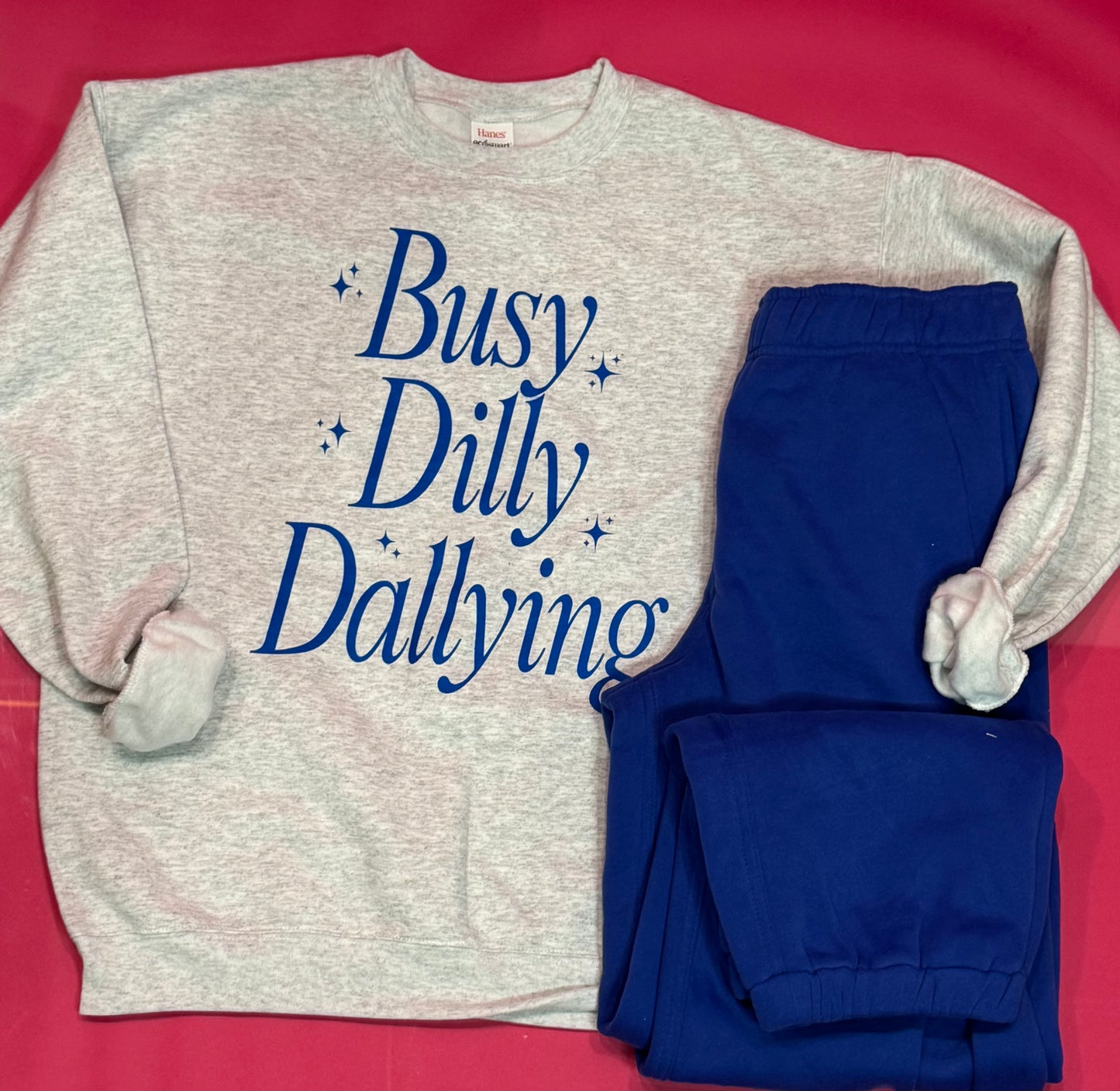 Busy Dilly Dallying Graphic Crew