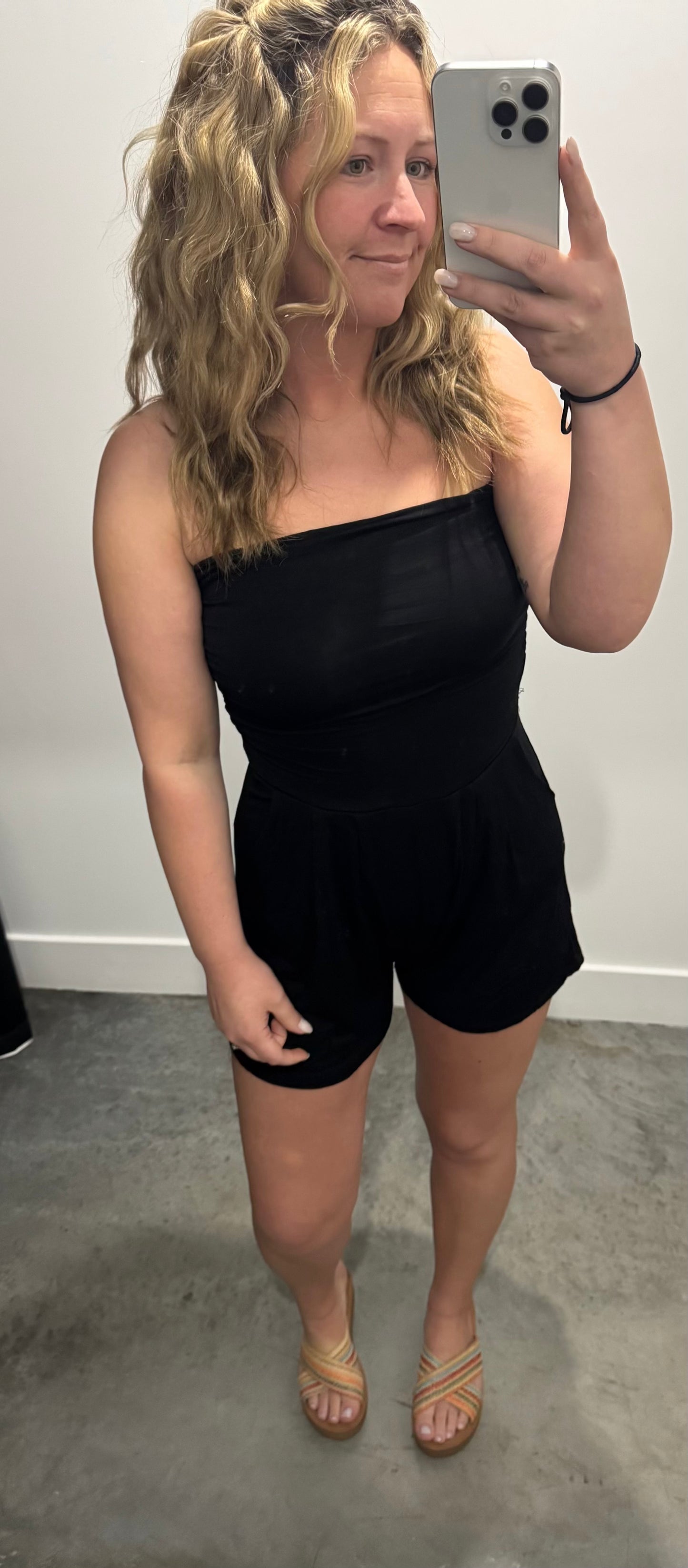 Kyli Romper in Black