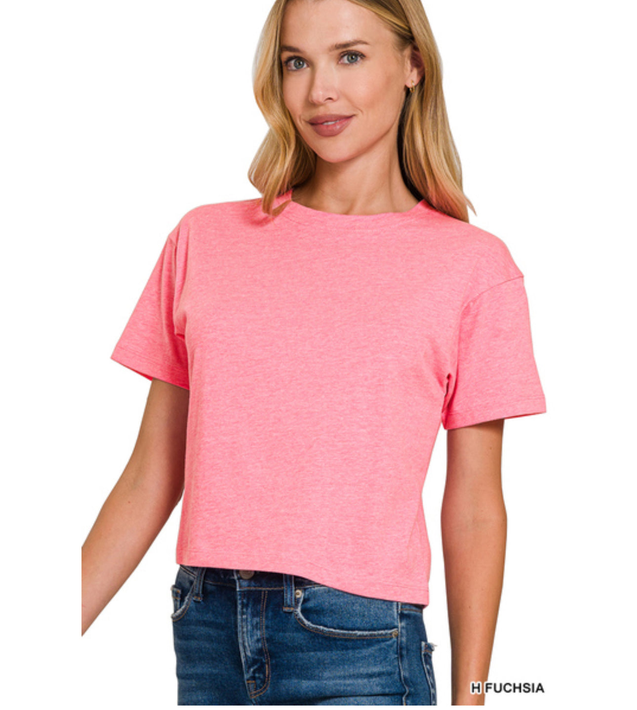 Bri Basic Top Short Sleeve
