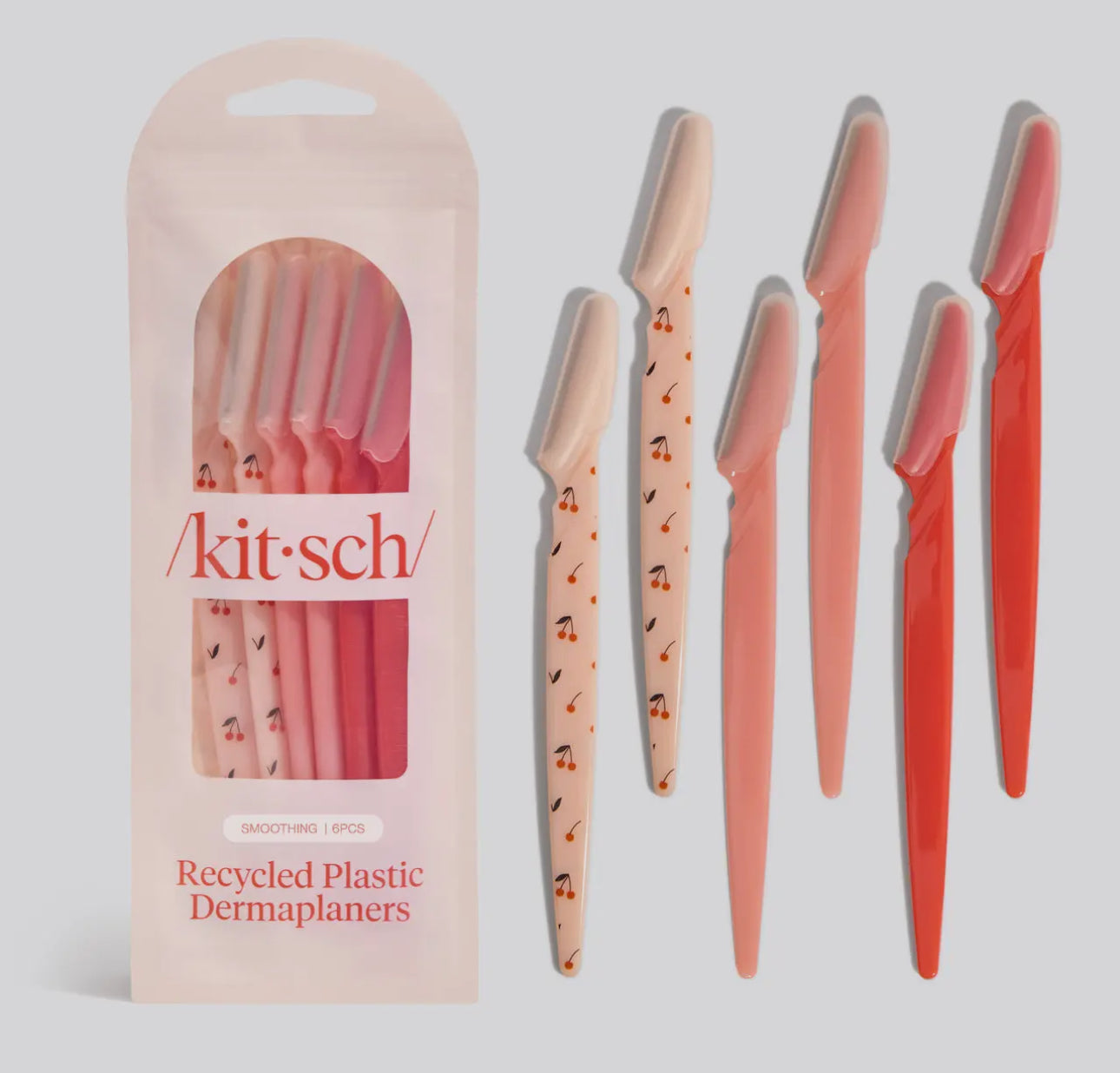 Kit-Sch Plastic Dermaplaners in Cherry Assortment