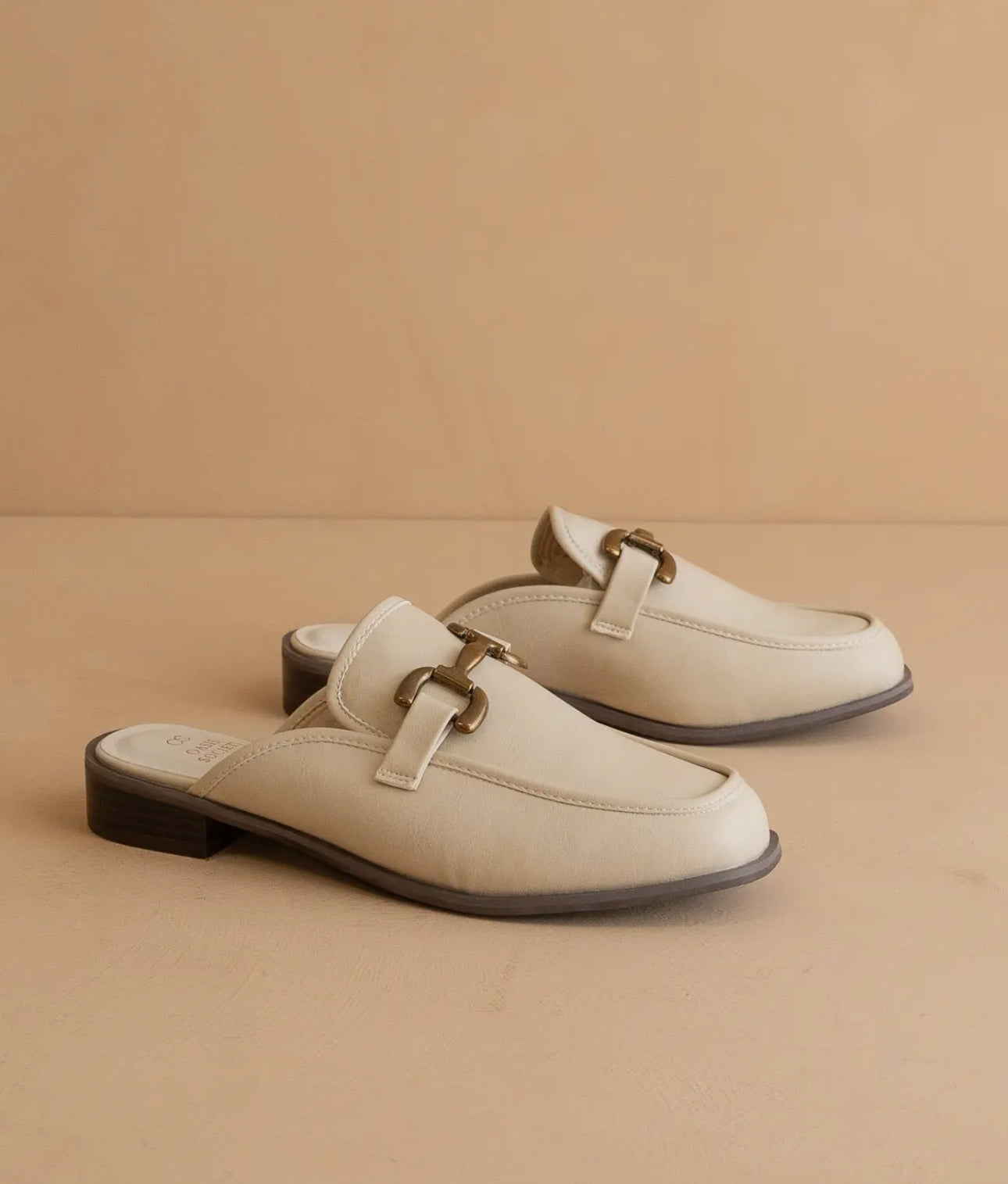 The Blakely Mule in Beige