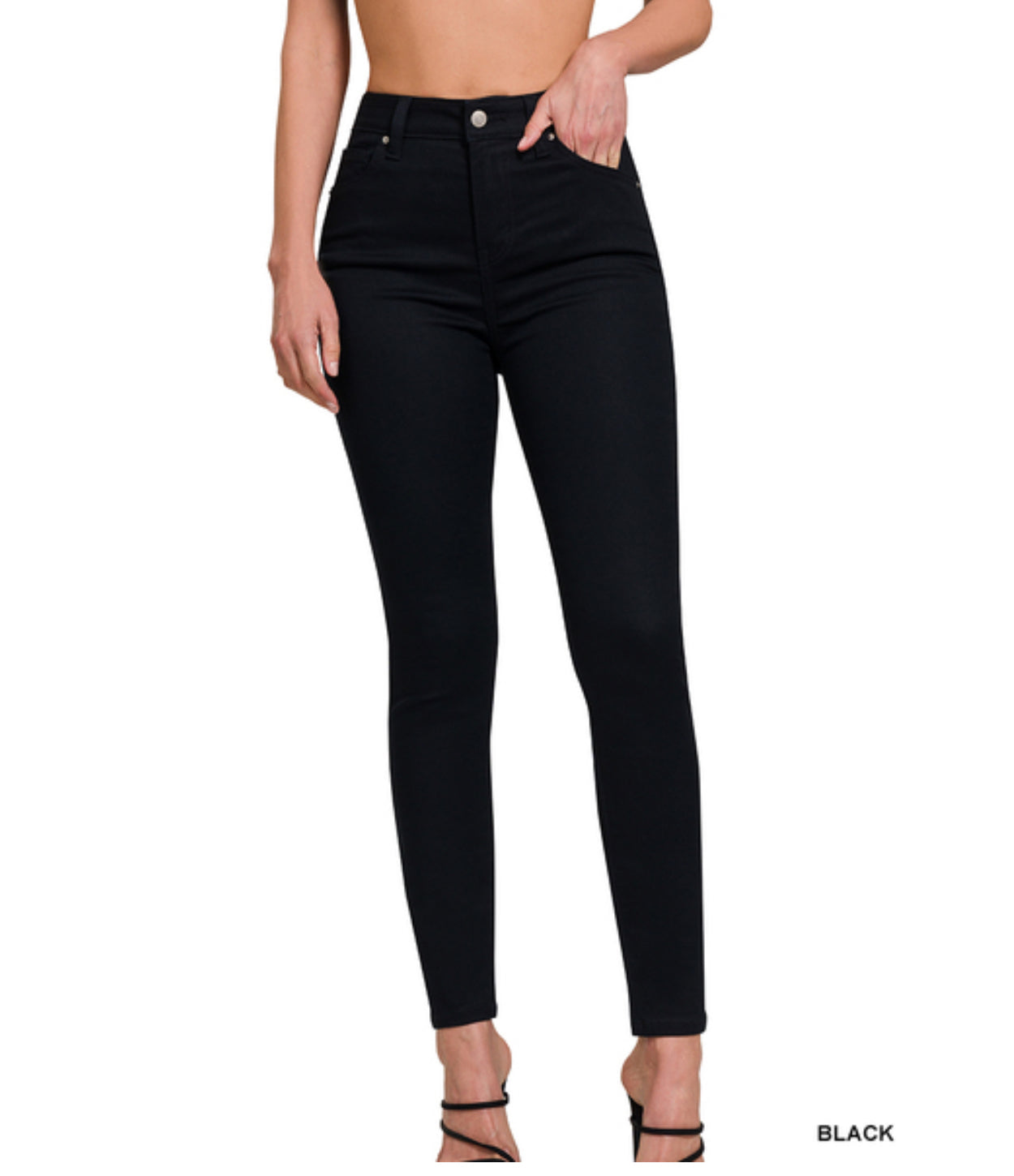 Everyday Colored Pant in Black