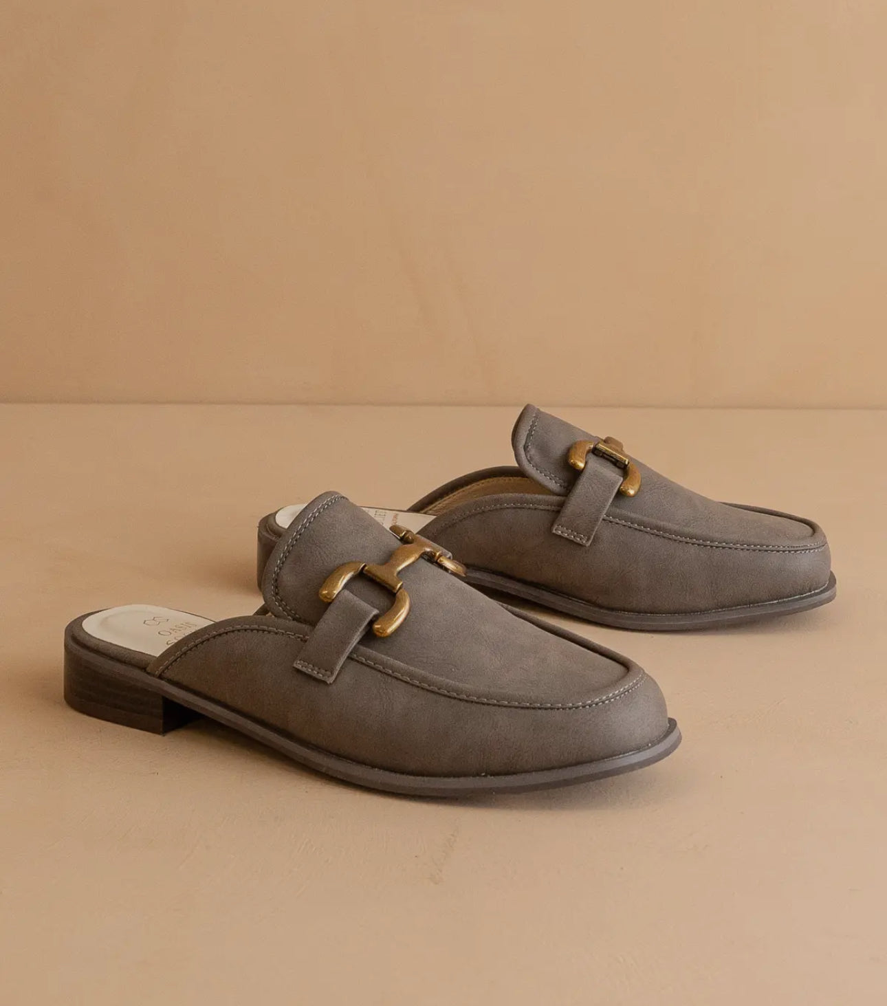 The Blakely Mule in Charcoal