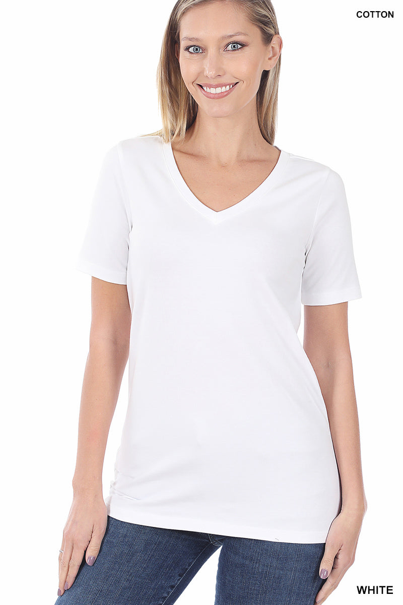 Basic V Neck Tee
