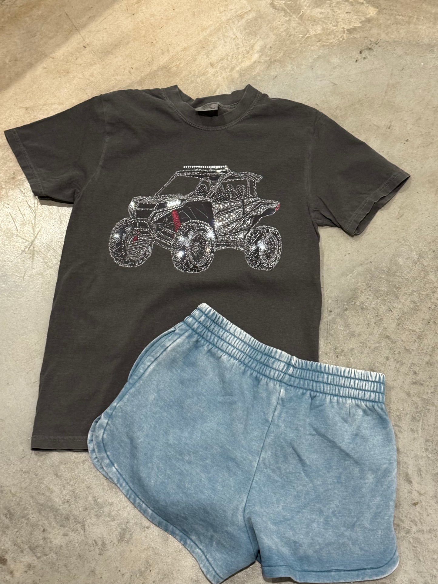 Rhinestone RZR Tee