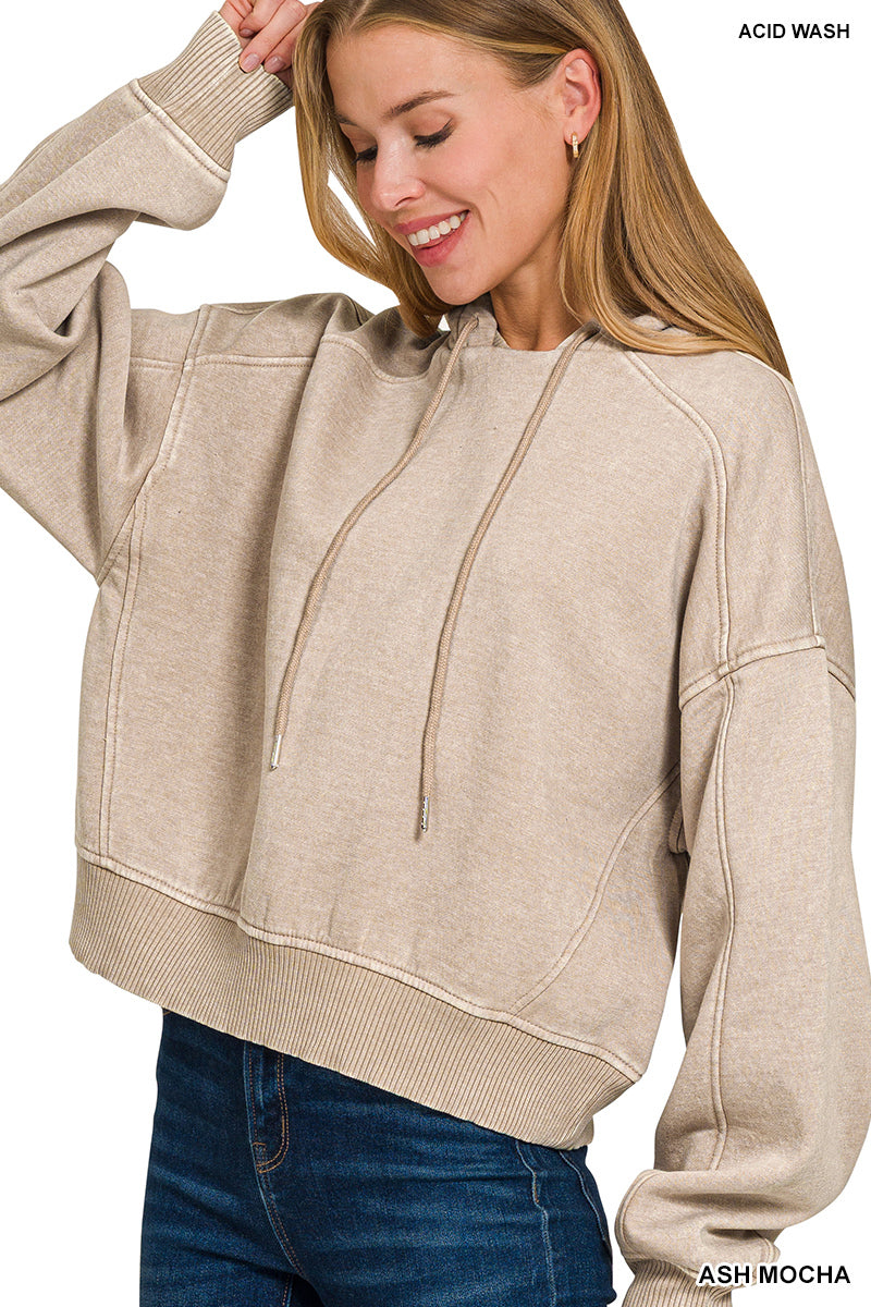Serena Hoodie in Ash Mocha