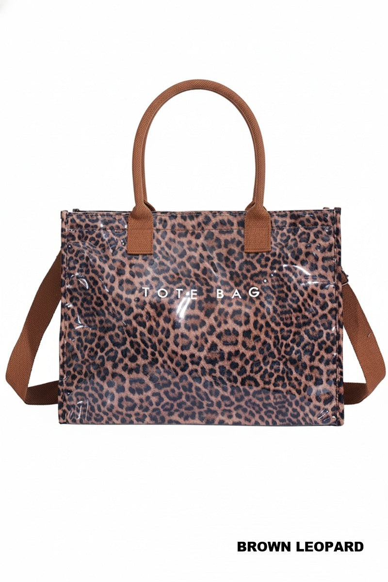 Preorder Leopard Print Tote Bag