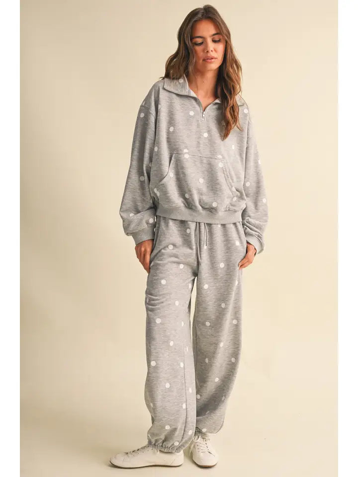 Posie Polka Dot Jogger Set