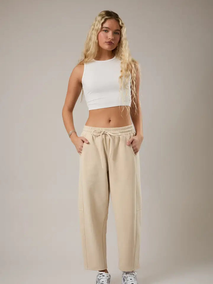 Paisley Low Waist Barrel Sweatpants