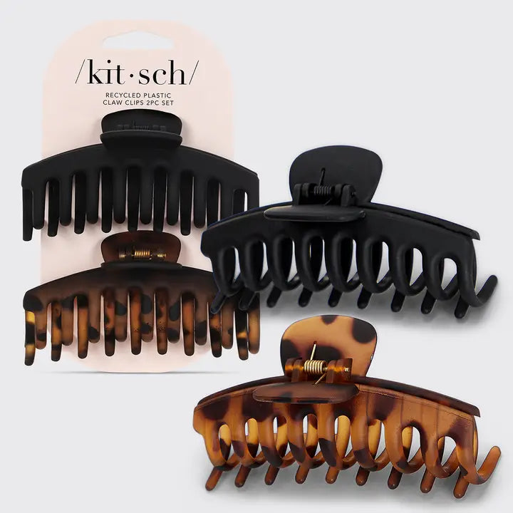 Kit-sch Oversized Claw Clip 2pc Set