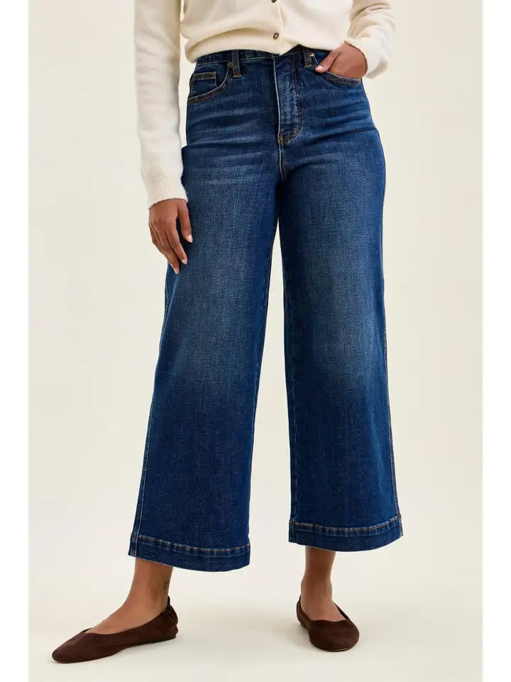 Jordyn Judy Blue Wide Leg Jeans