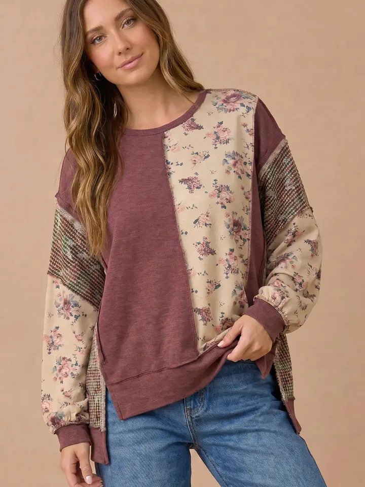 Pretty in Patchwork Top