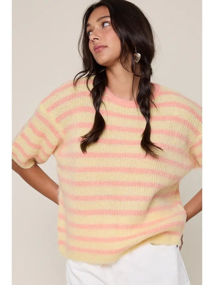 Lily Short Sleeve Sweater