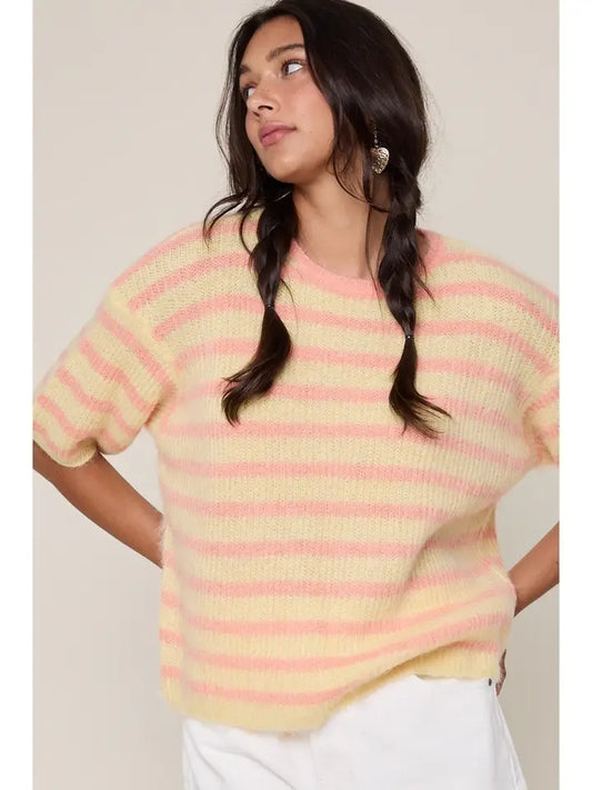 Lily Short Sleeve Sweater