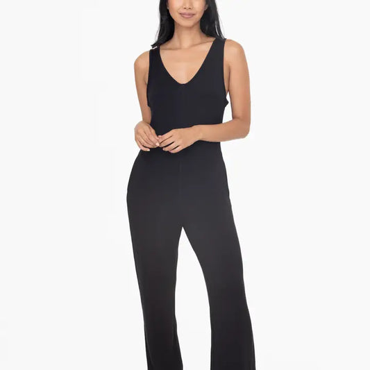 Mono B Everyday Jumpsuit in Black