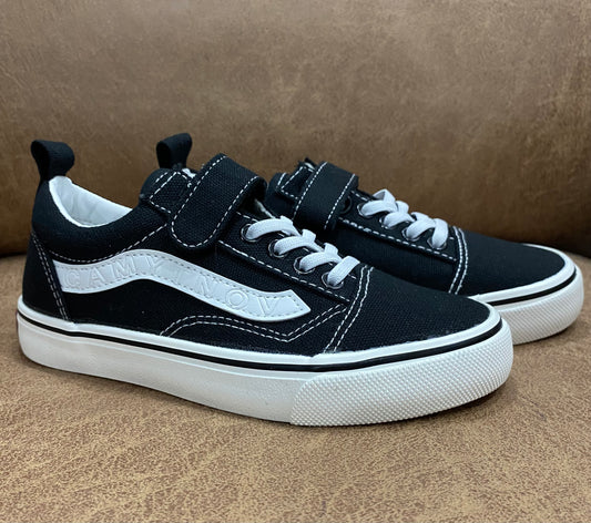 Kids Black Sneakers