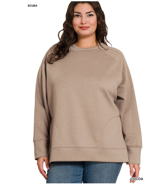 Presley Butter Soft Top in Cocoa