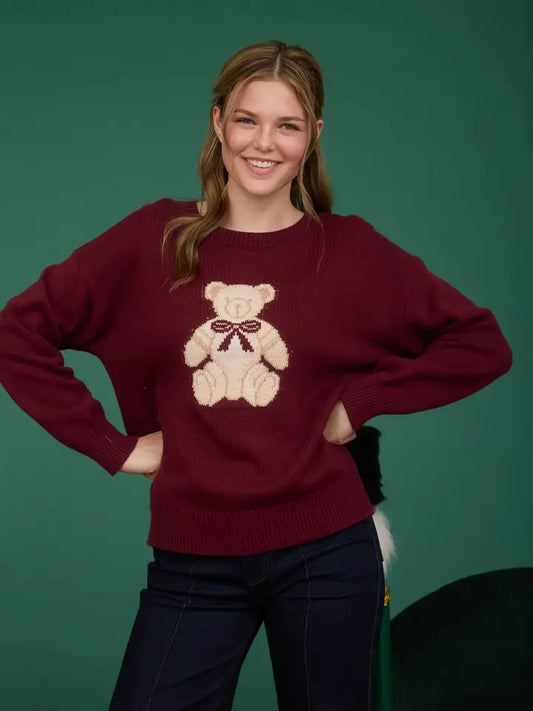Emery Teddy Bear Sweater
