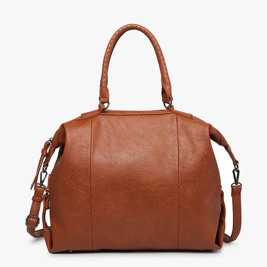 Indy Tote in Warm Brown