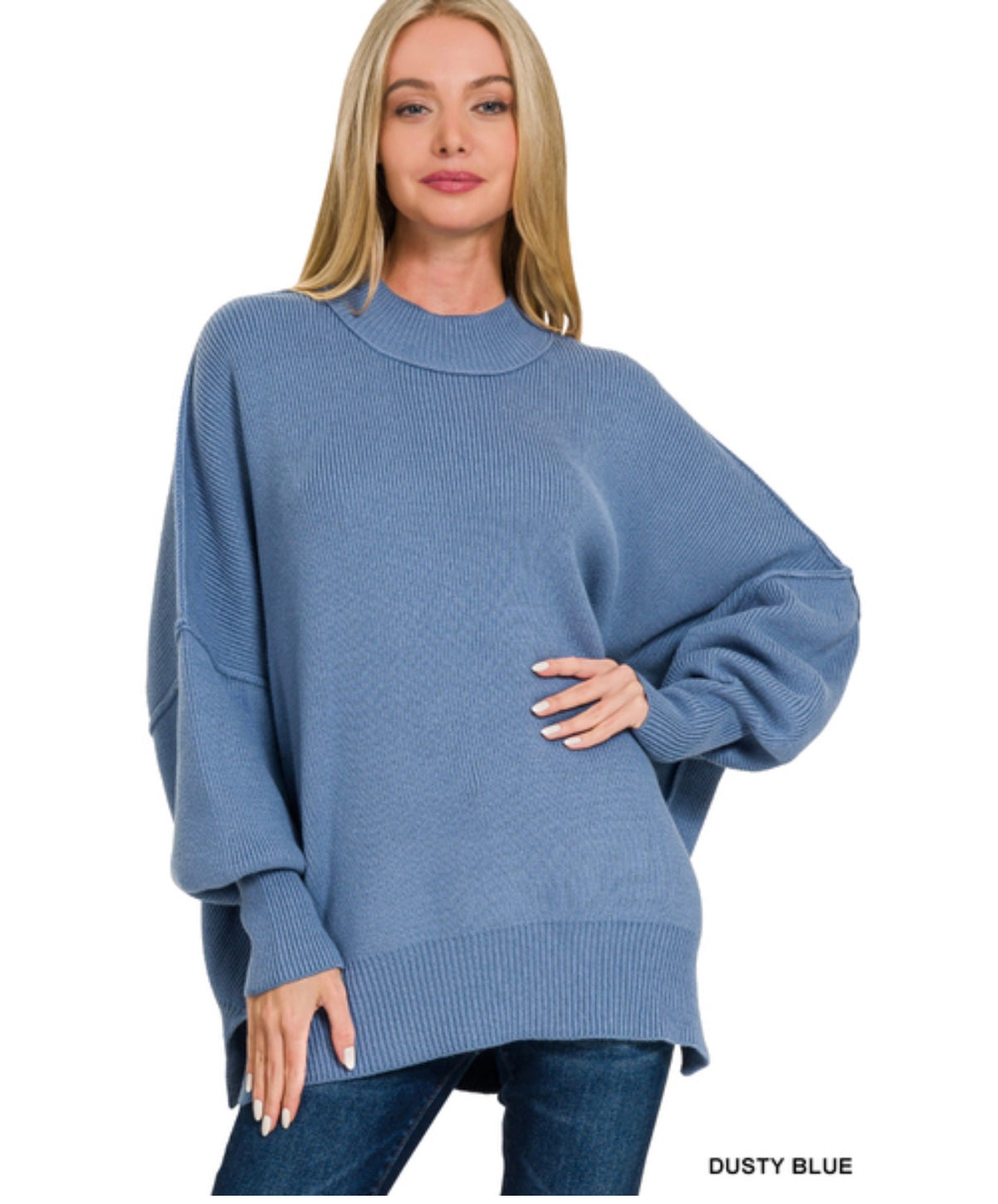 Mia Oversized Ribbed Sweater