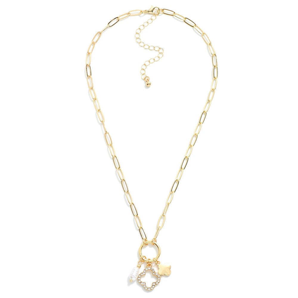 Clover Charm Necklace