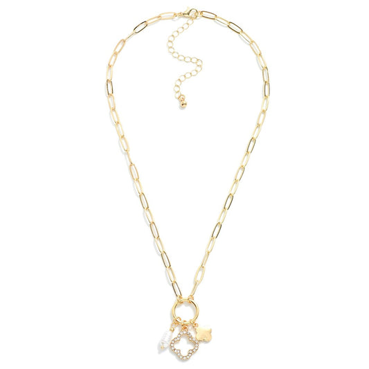 Clover Charm Necklace