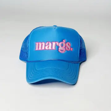 Margs Trucker Hat in Columbia Blue