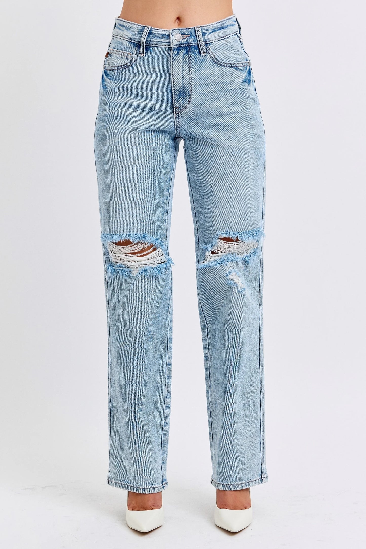 Judy 90's Straight Rigid Magic Denim