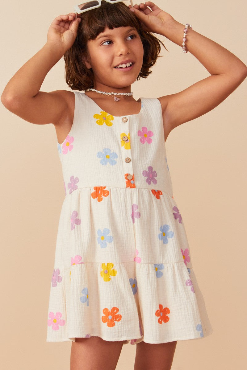 Kids Floral Romper