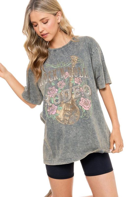 Zutter Rodeo tee in Denim