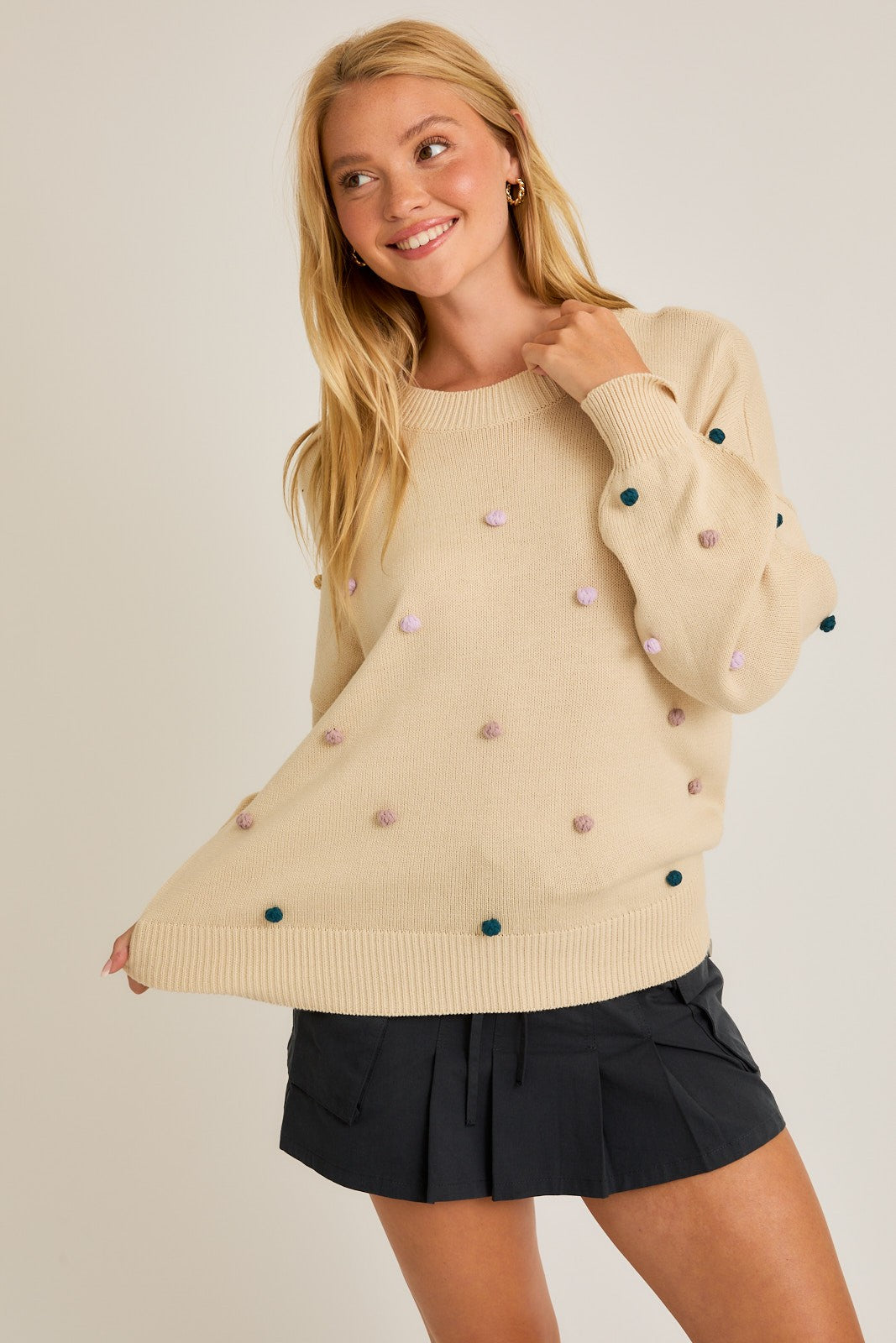 Dottie Sweater in Cream