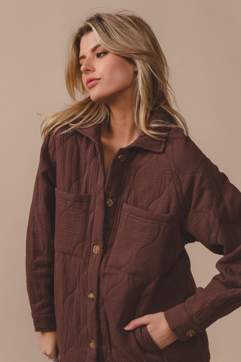 Ava Quilted Jacket ( 4 color options)