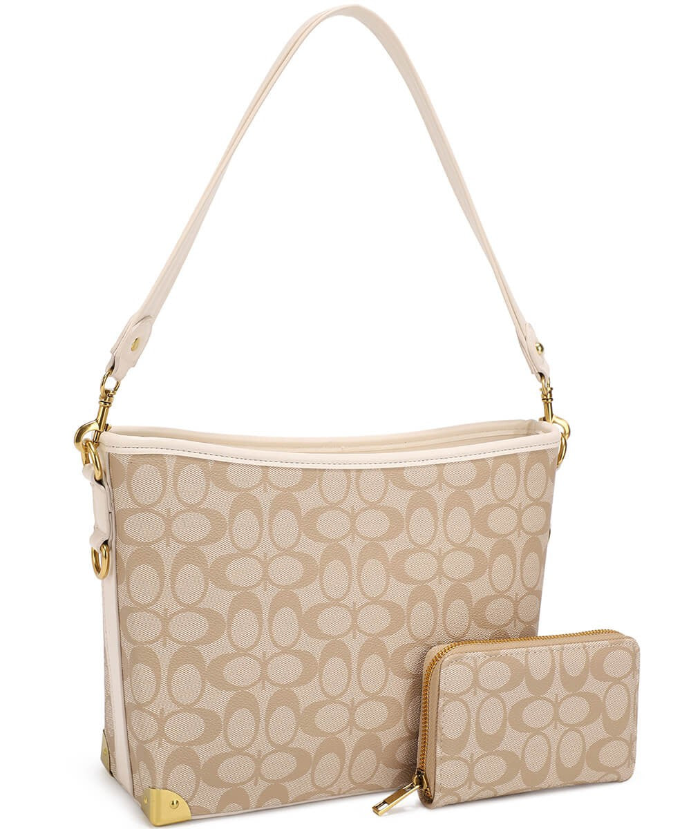 "C" Structured Tote Bag